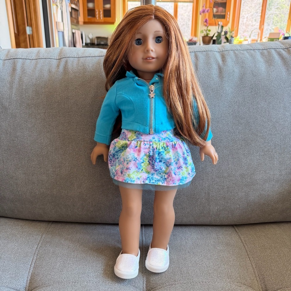American Girl doll *retired* truly me Red Hair Blue eyes original clothes outfit